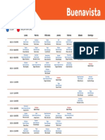 Buenavista Club horarios salones virtuales