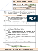 Octubre - 3er Grado Matemáticas (2022-2023)