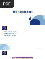 Hip Assessment SRS