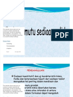 PDF Evaluasi Mutu Sediaan Solida Responsi 1 DL