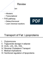 Review of Lipoprotein Transport and Regulation