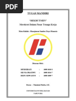 Download TUGAS MANDIRI MSDM by freddy_87 SN59718771 doc pdf
