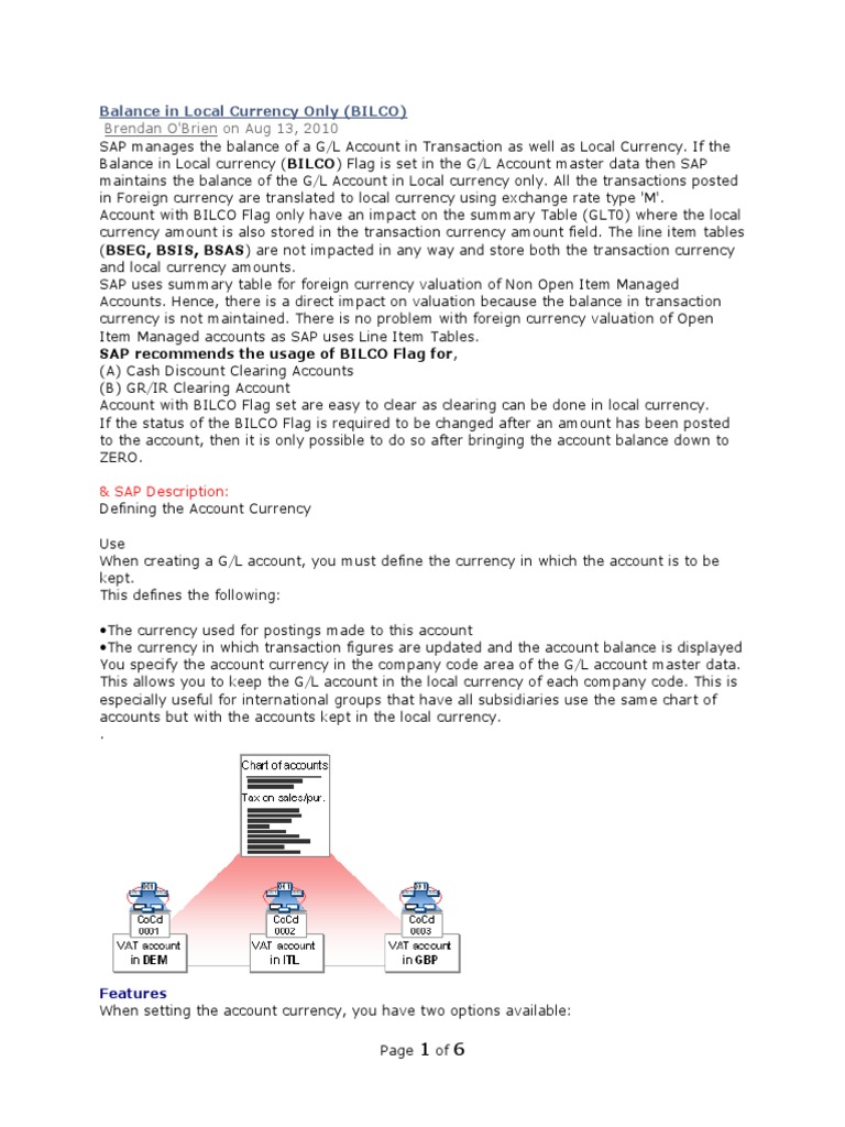 Balance in Local Currency Only & Account Local Currency Mar 2013