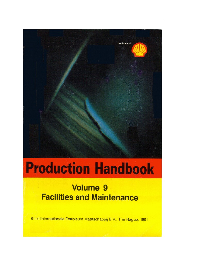Production Handbook - Facilities & Maintenance | PDF | Pump | Electric ...
