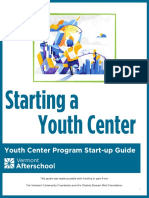 Starting a Youth Center Program: A Guide for Community Readiness and Program Planning