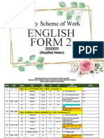 @2022 - Sow English Form 2