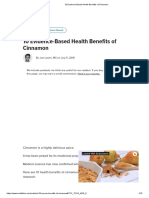 10 Evidence-Based Health Benefits of Cinnamon