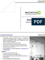 InnovationM - Corporate Presentation