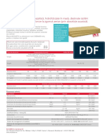 Fisa Tehnica Rockwool Acoustic