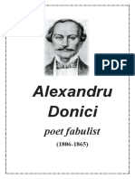 Alexandru Donici - poet fabulist