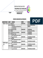 Rundown Acara Kredensial