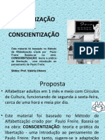 Método de Alfabetização Paulo Freire