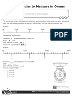 t2 M 4031 Reading Scales To Measure in Grams Differentiated Worksheets - Ver - 7