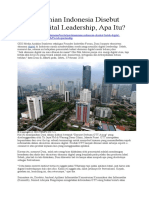 Perekonomian Indonesia Disebut Butuh Digital Leadership
