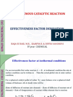 Effectiveness factor