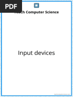 Quiz - 08 Input Devices