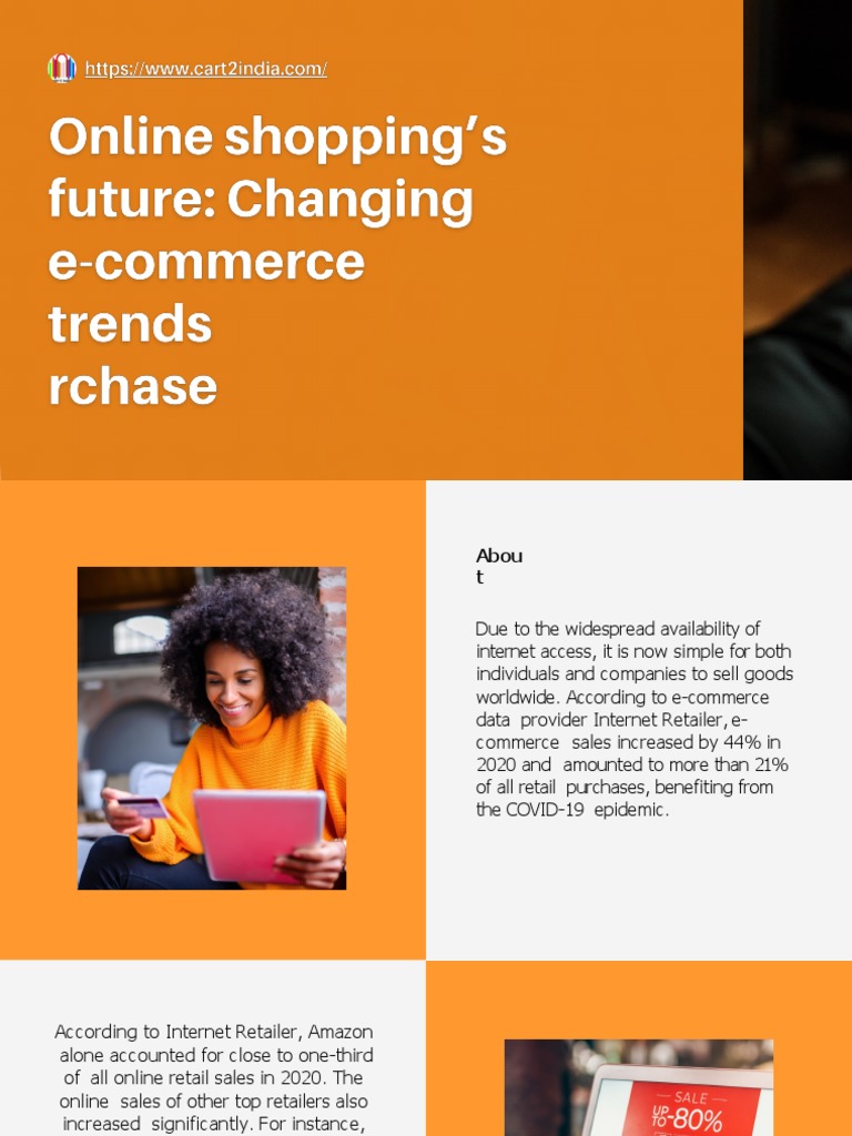 Online Shopping's Future Changing E-Commerce Trends Rchase | PDF