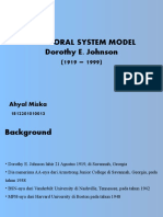 Behavioral System Model