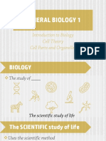 General Biology 1: The Scientific Study of Life