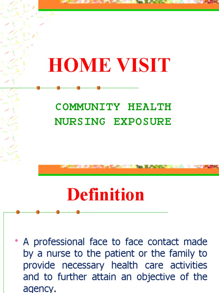 HVR HOME VISIT Revised 8.23.21 2022 | PDF | Nursing | Patient
