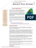 Airfield Models - Model Airplane Engine Fuel Systems