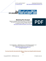 Free Sample Marketing Plan