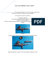 Tutorial Limpieza Ab300