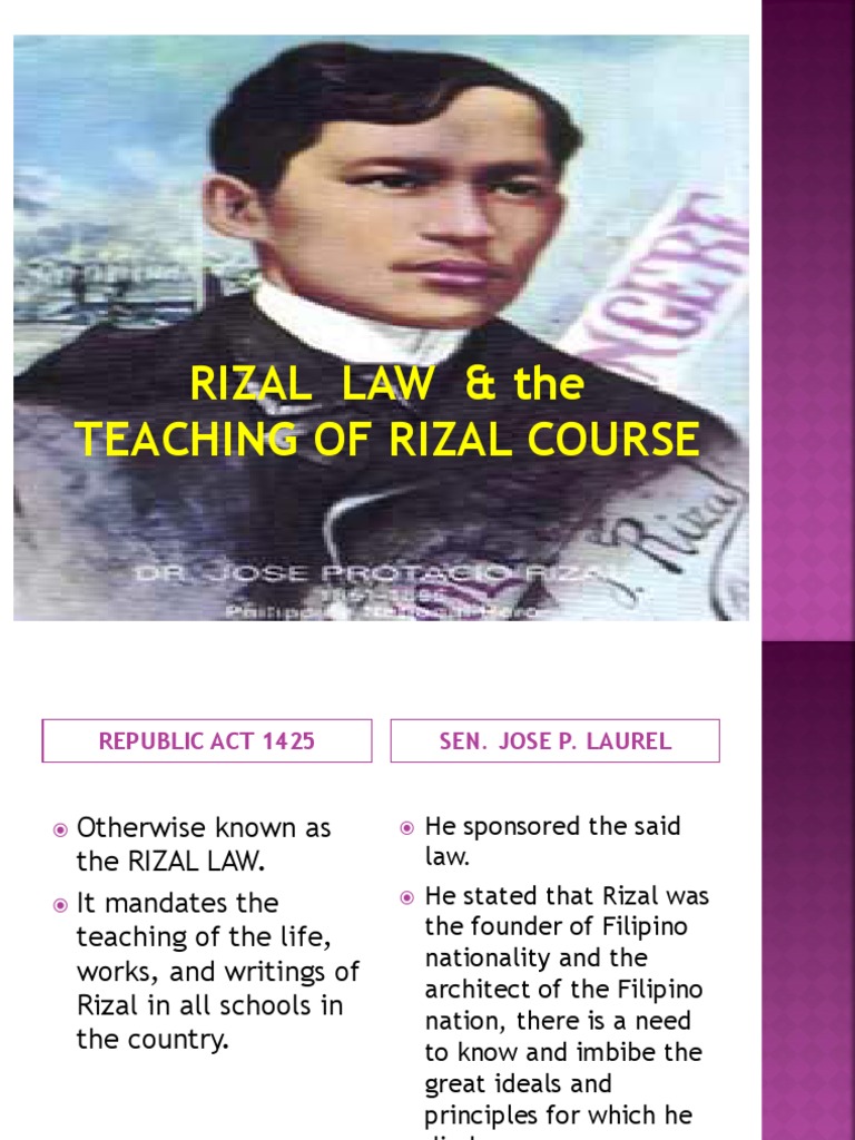 Chapter 1. Introduction to the Study of Rizal Course Politics