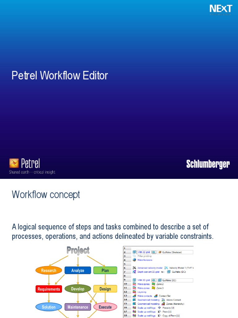 Petrel Workflow Editor Guide | PDF | Object (Computer Science) | Workflow