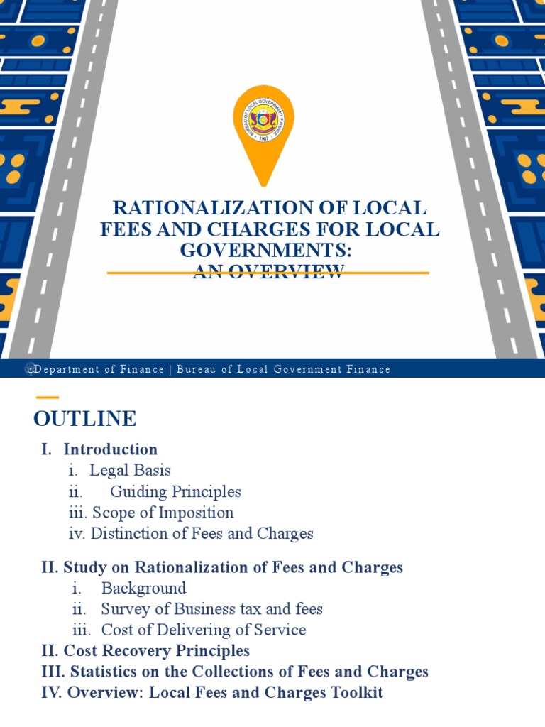 Rationalizing Local Government Fees | PDF | Taxes | Fee