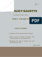 The Policy Gazette Year II Vol VII