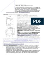 4ºESO. Lista de Ejercicios para Septiembre