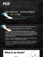 Historical Development of The Atom