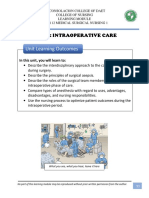 Intraoperative Nursing Care Essentials