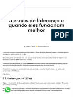 5 Estilos de Liderança e Quando Eles Funcionam Melhor - IBE