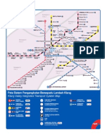 Klang Valley Integrated Transport System Map