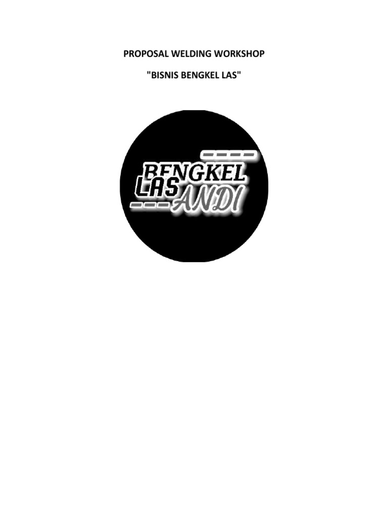 Proposal Welding PDF