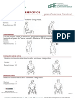 Tabla C. Cervical