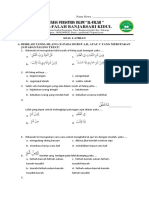 Soal Latihan Pai Kelas 4.