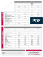 Horarios