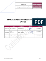BMC-ER-P&P-002 - Management of Medico Legal Cases