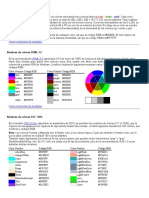 Códigos de Colores RGB