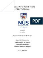 Unmanned Aerial Vehicle (UAV) Flight Test System