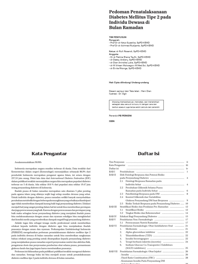Tatalaksana DM Di Bulan Ramadhan | PDF