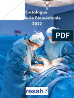 Catalogue Ingénierie Biomédicale Resah 2022