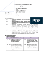 Rencana Pelaksanaan Pembelajaran (RPP) : A. Kompetensi Inti