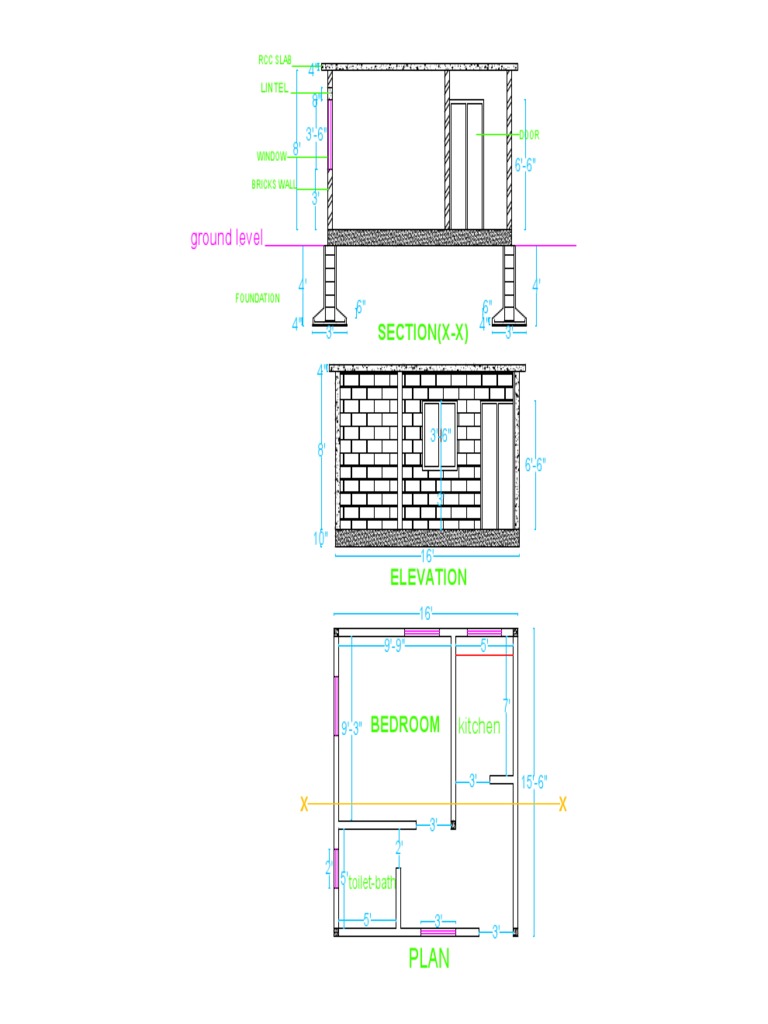 Building Elevation and Section Details | PDF