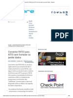 Converter FAT32 para NTFS Sem Formatar Ou Perder Dados - Pplware