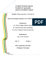 Factores Abioticos y Bioticosen Cultivo de Repollo