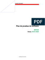 Plantilla de Plan de Pruebas de Software